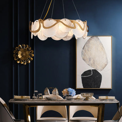 Modern Simple Glass Chandelier - Nuvé
