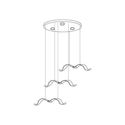 Large Seagull Chandelier - Nuvé