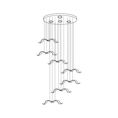 Large Seagull Chandelier - Nuvé