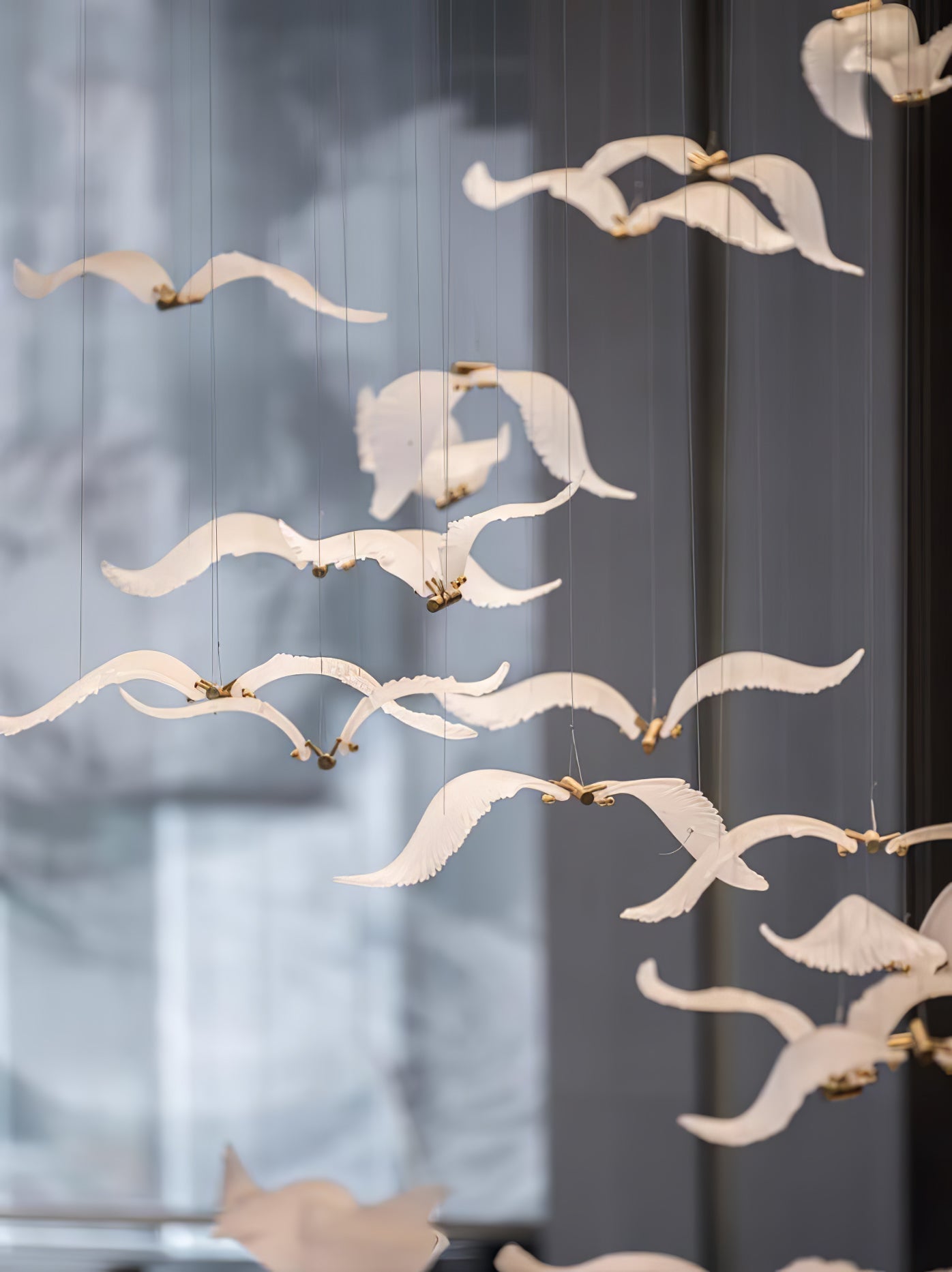 Large Seagull Chandelier - Nuvé