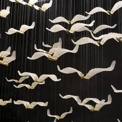 Large Seagull Chandelier - Nuvé