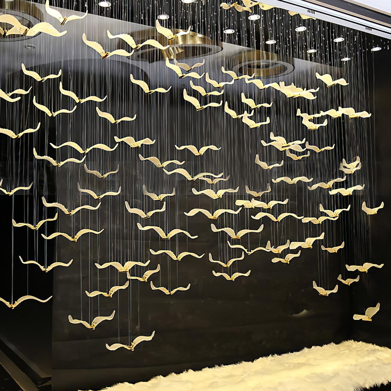 Large Seagull Chandelier - Nuvé