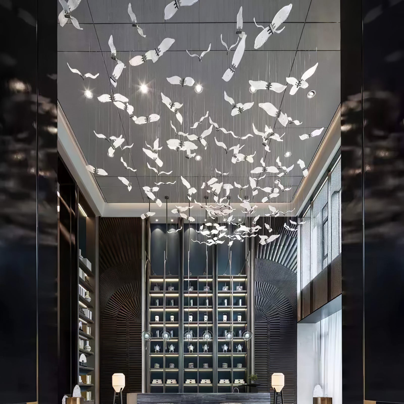 Large Seagull Chandelier - Nuvé