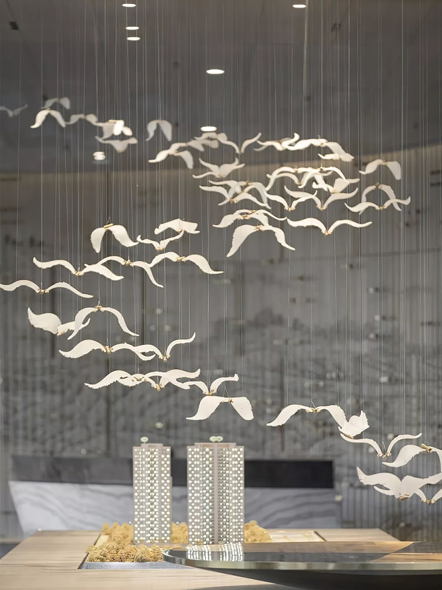 Large Seagull Chandelier - Nuvé