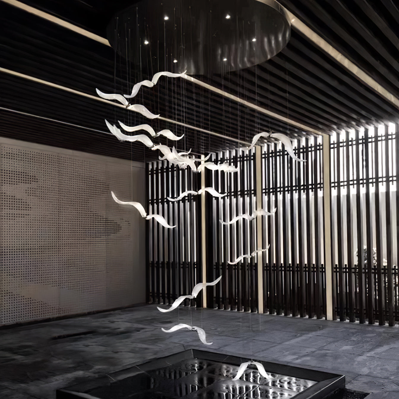 Large Seagull Chandelier - Nuvé