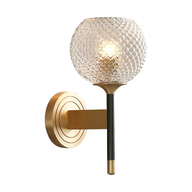 Lattice Glass Wall Sconce - Nuvé