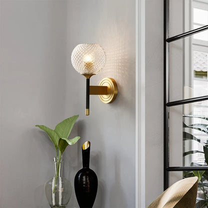 Lattice Glass Wall Sconce - Nuvé