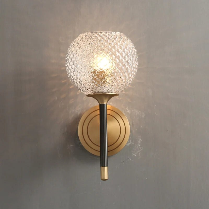 Lattice Glass Wall Sconce - Nuvé