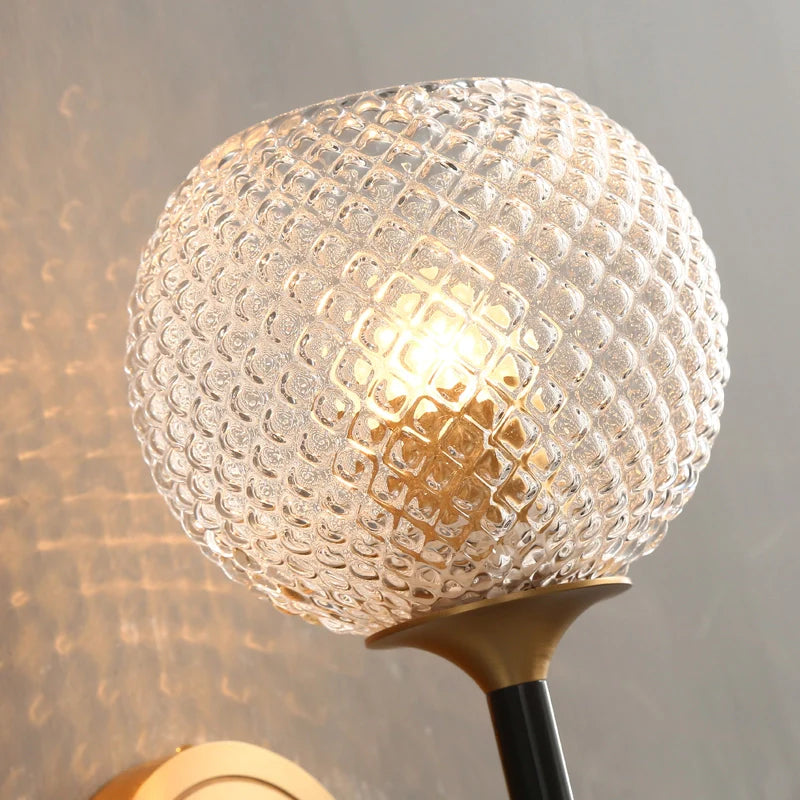 Lattice Glass Wall Sconce - Nuvé