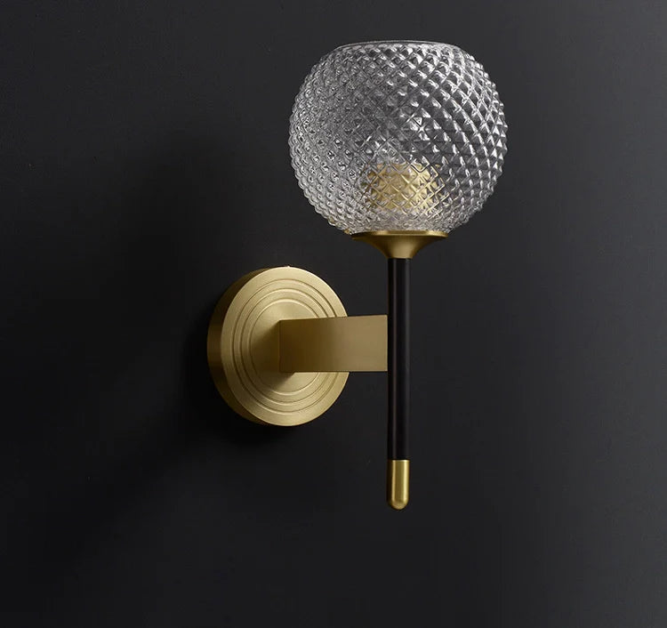 Lattice Glass Wall Sconce - Nuvé