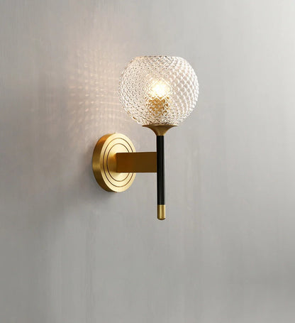 Lattice Glass Wall Sconce - Nuvé