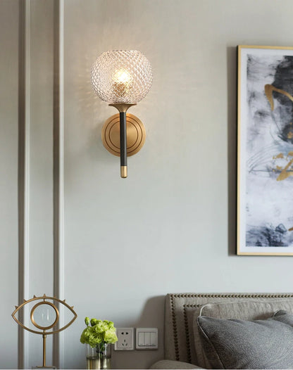 Lattice Glass Wall Sconce - Nuvé