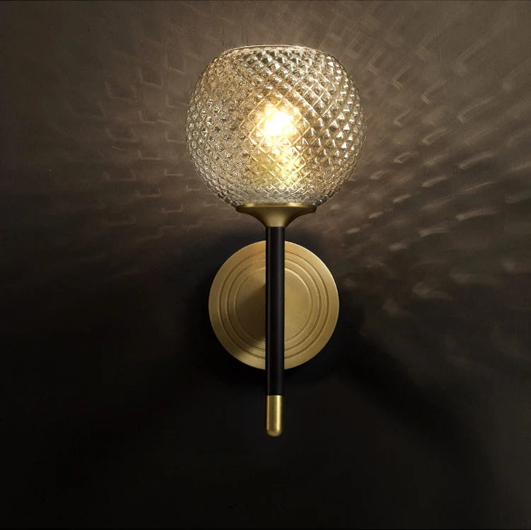 Lattice Glass Wall Sconce - Nuvé