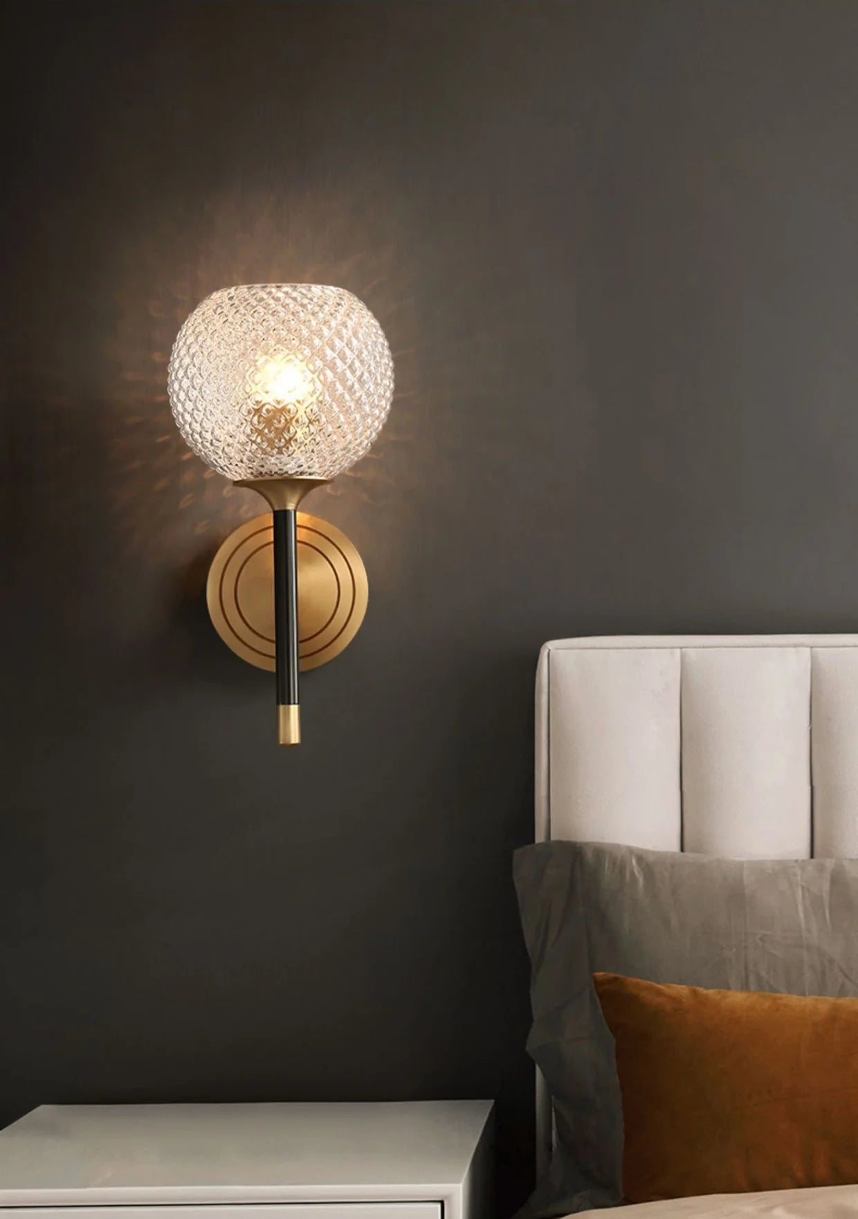 Lattice Glass Wall Sconce - Nuvé