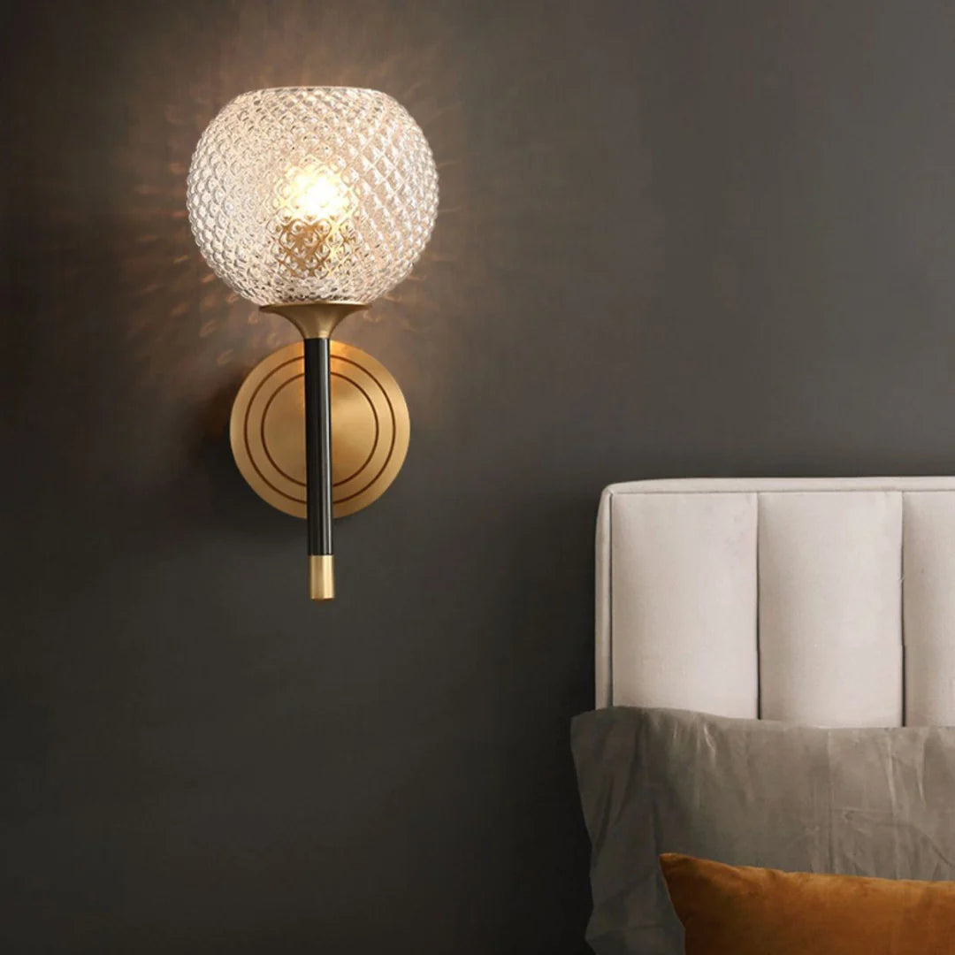 Lattice Glass Wall Sconce - Nuvé