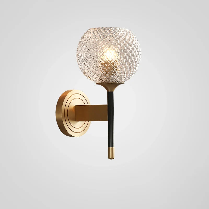 Lattice Glass Wall Sconce - Nuvé