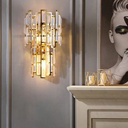 Modern Gredel Crystal Wall Lamp - Nuvé