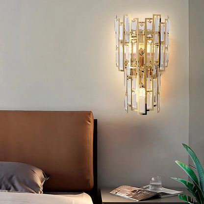 Modern Gredel Crystal Wall Lamp - Nuvé