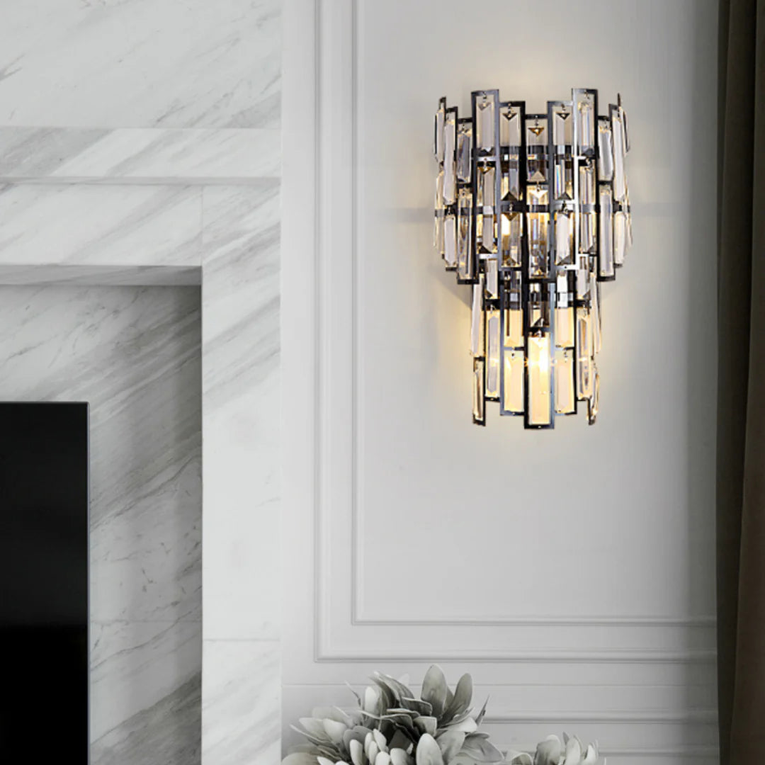 Modern Gredel Crystal Wall Lamp - Nuvé