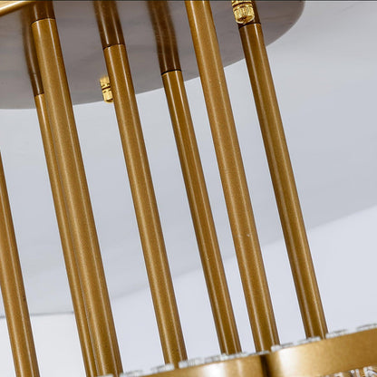Layered Crystal Ceiling Light - Nuvé