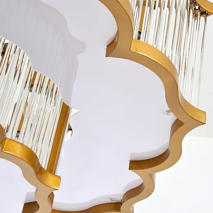 Layered Crystal Ceiling Light - Nuvé