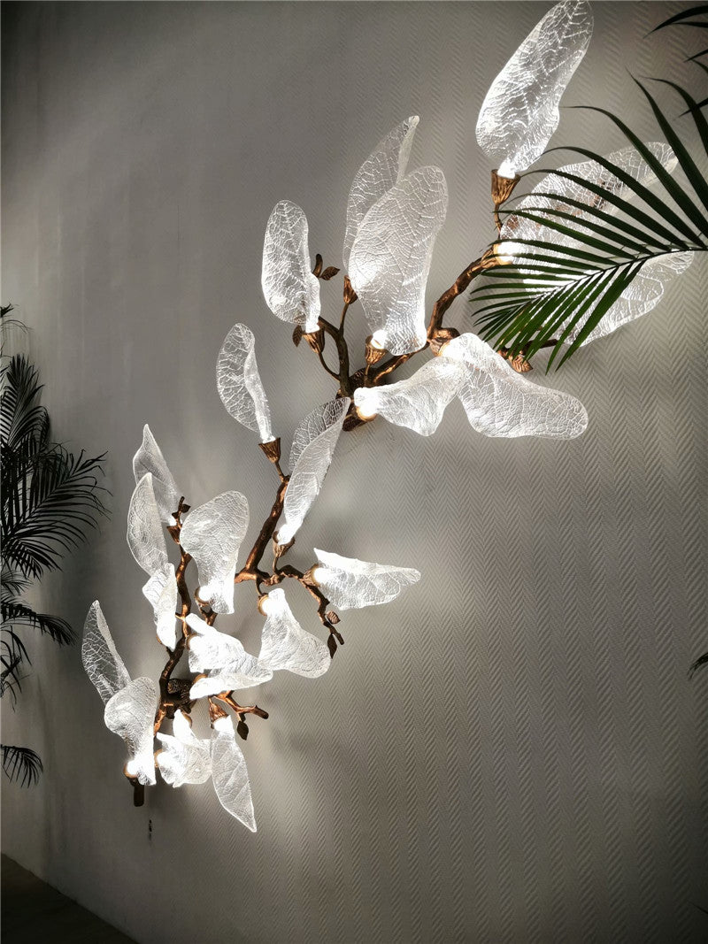 Leaf Art Wall Light - Nuvé