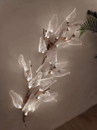 Leaf Art Wall Light - Nuvé