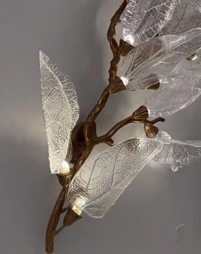 Leaf Art Wall Light - Nuvé