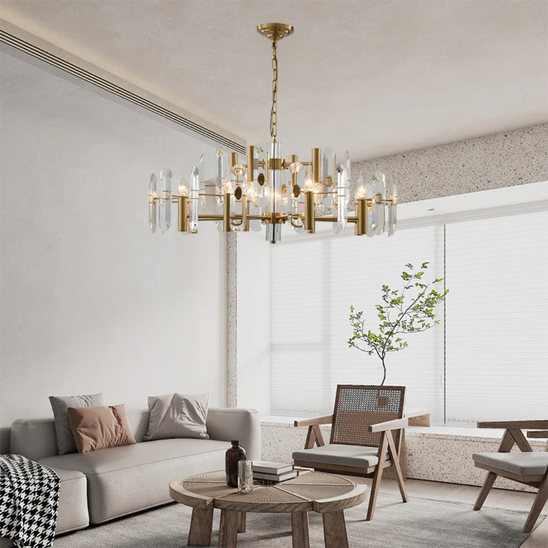 Bar Ceiling Bedroom Crystal Chandelier