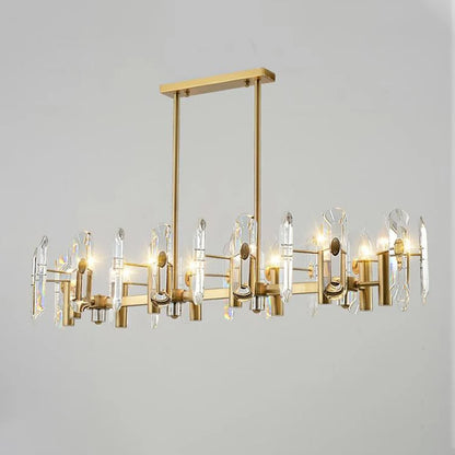 Bar Ceiling Bedroom Crystal Chandelier