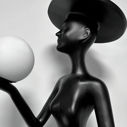 Lexa Sculpture Figure Floor Lamp - Nuvé