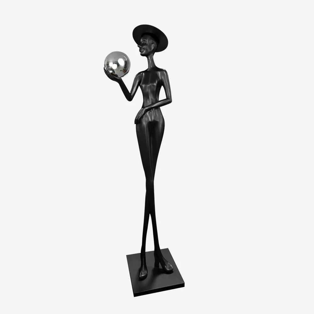Lexa Sculpture Figure Floor Lamp - Nuvé
