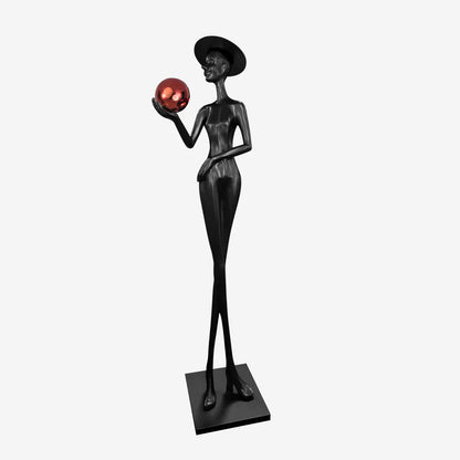 Lexa Sculpture Figure Floor Lamp - Nuvé