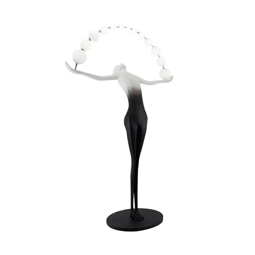 Liberty Sculpture Figure Floor Lamp - Nuvé
