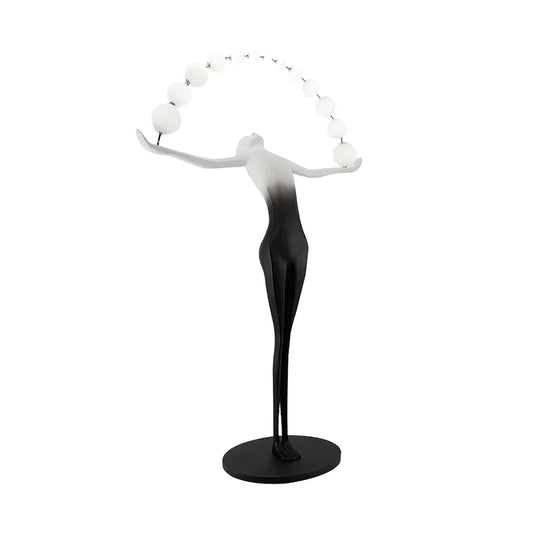 Liberty Sculpture Figure Floor Lamp - Nuvé