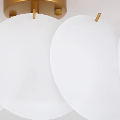 Light Luxury Round Glass Ceiling Lamp - Nuvé