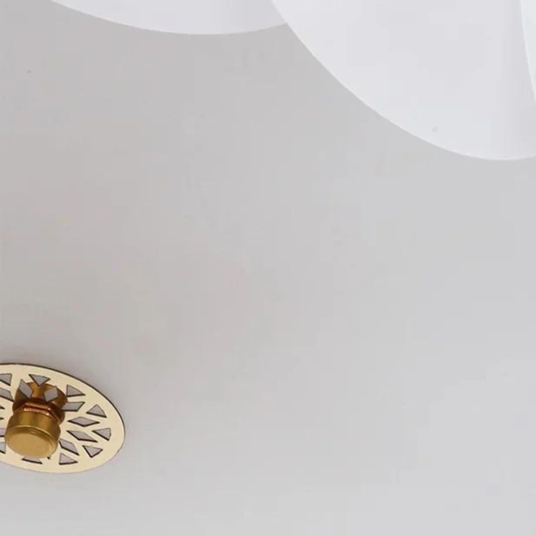 Light Luxury Round Glass Ceiling Lamp - Nuvé