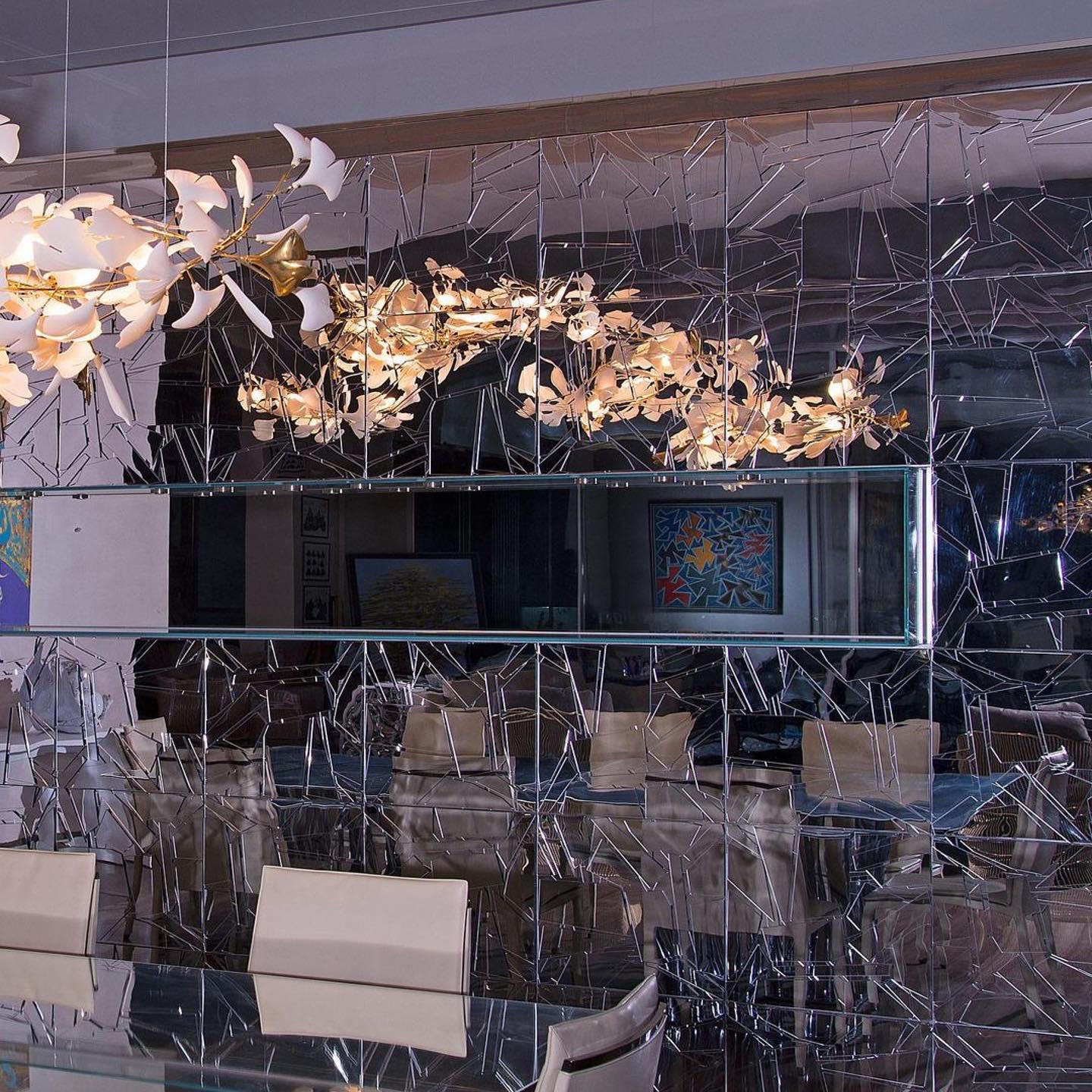 Gingko Ceramic Chandelier G - Nuvé