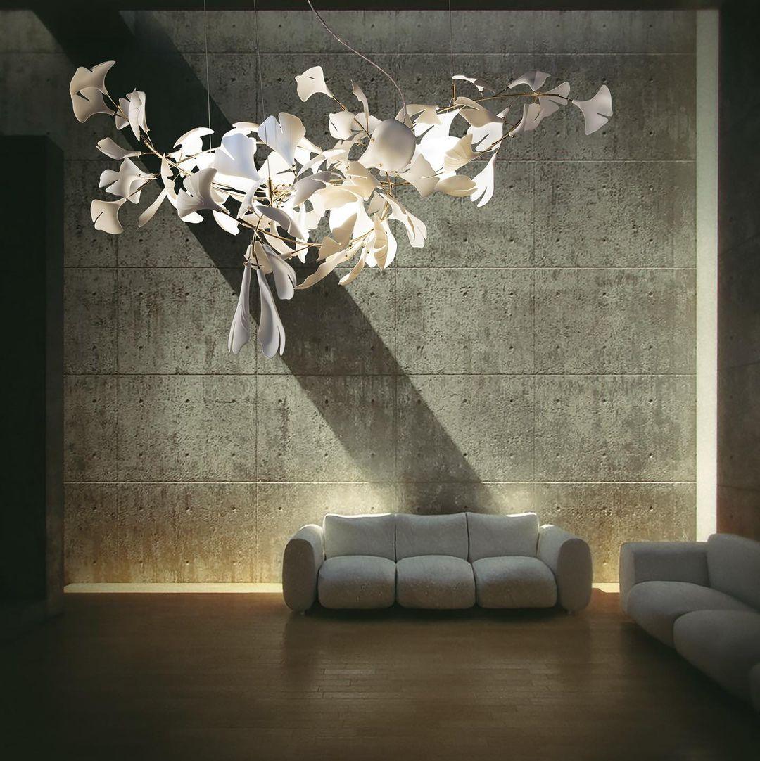 Gingko Ceramic Chandelier G - Nuvé