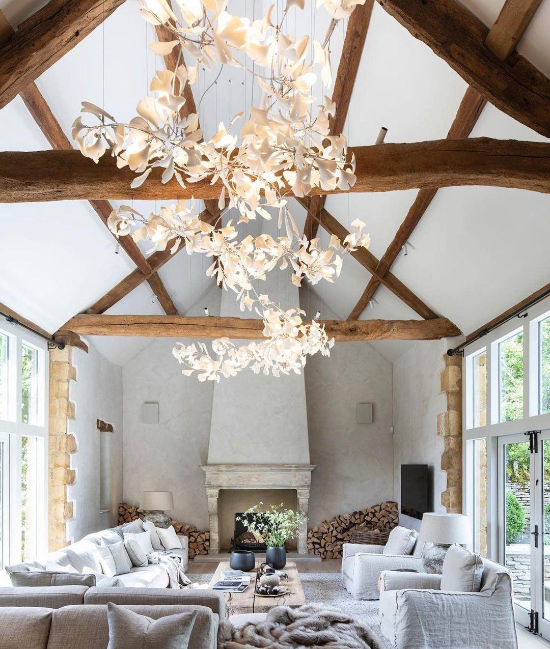 Gingko Ceramic Chandelier G - Nuvé