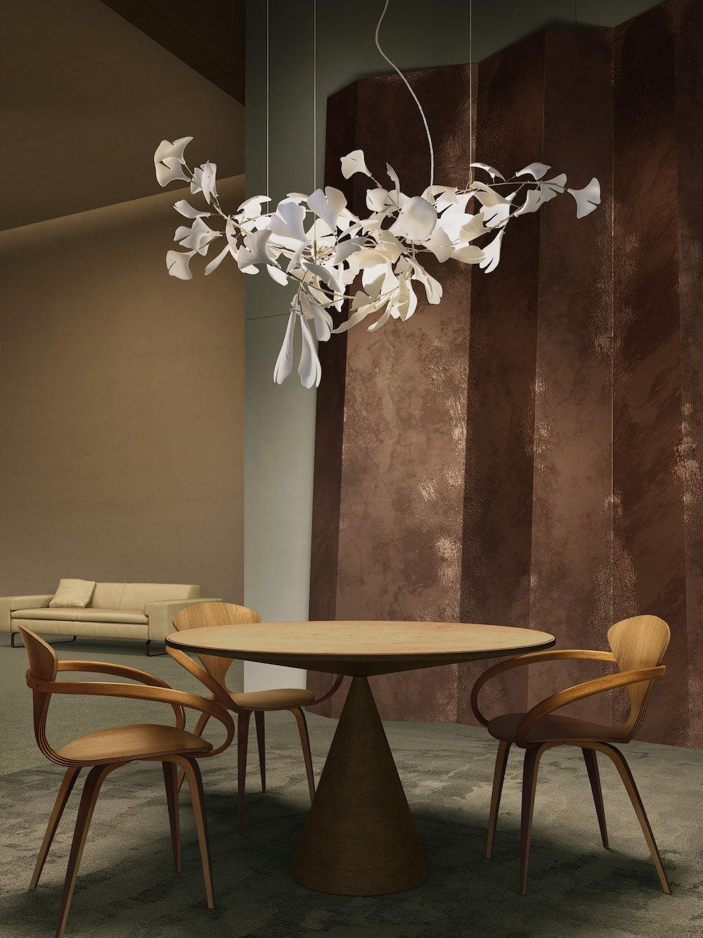 Gingko Ceramic Chandelier G - Nuvé
