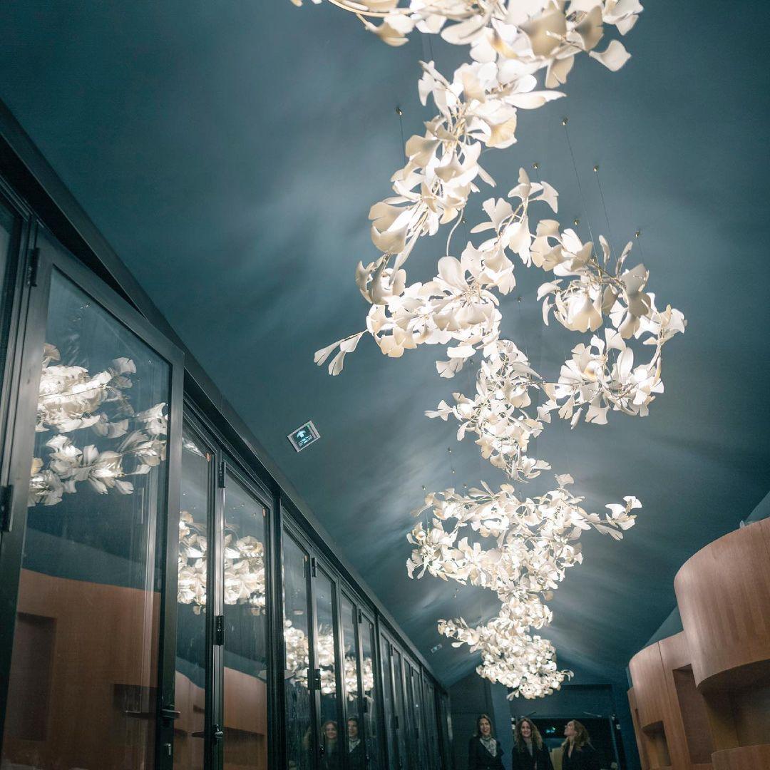 Gingko Ceramic Chandelier G - Nuvé