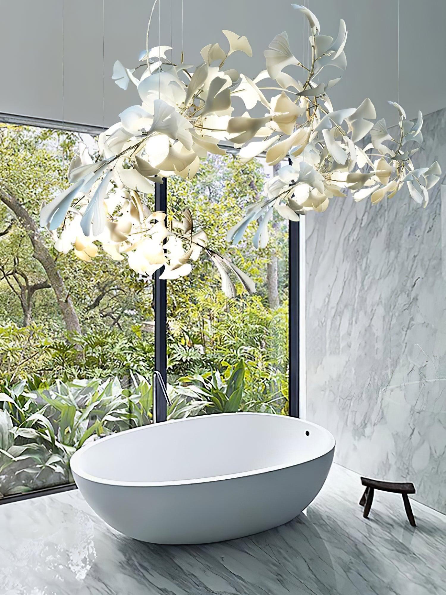 Gingko Ceramic Chandelier G - Nuvé