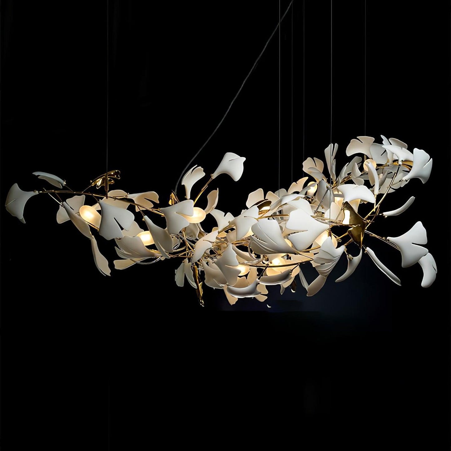 Gingko Ceramic Chandelier G - Nuvé