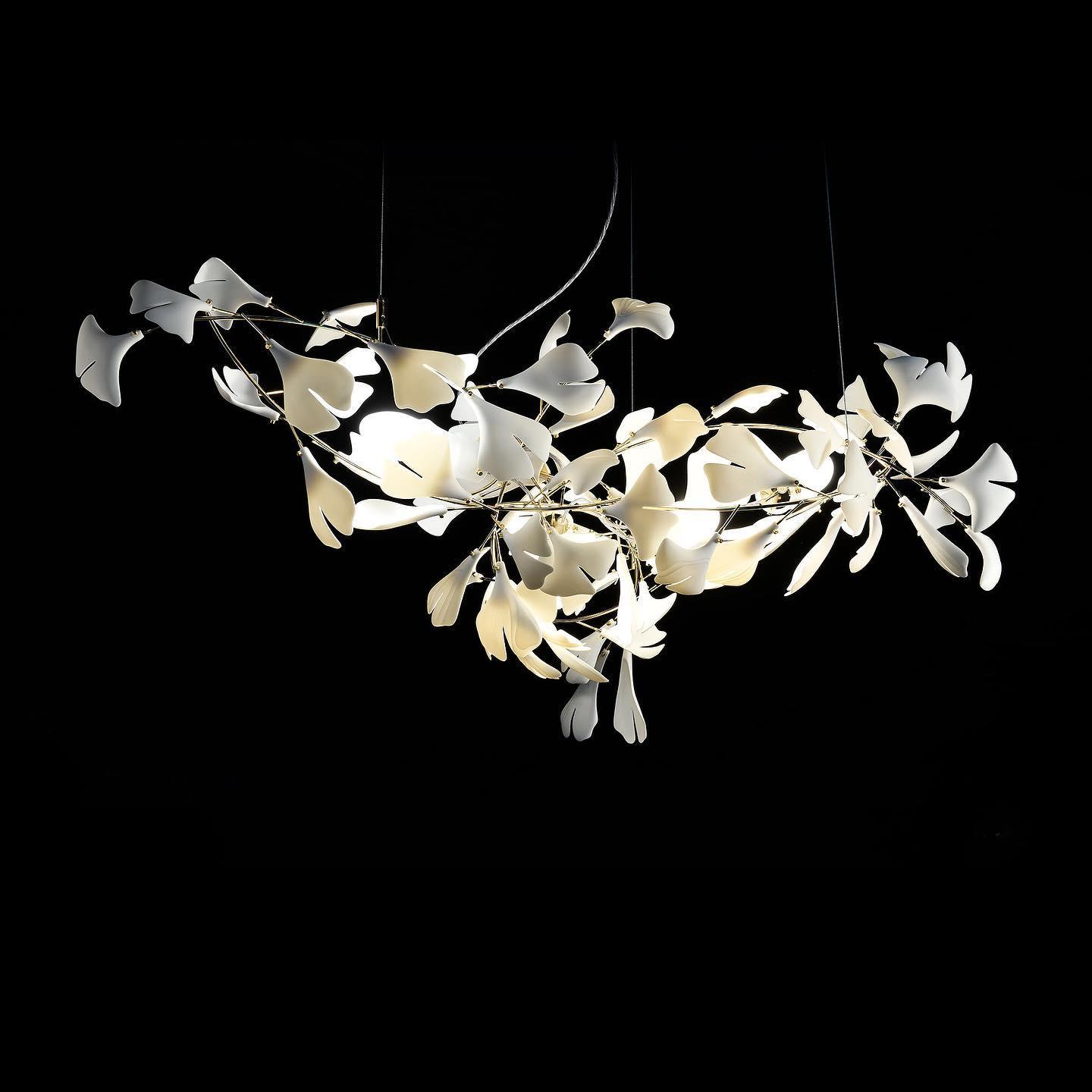 Gingko Ceramic Chandelier G - Nuvé