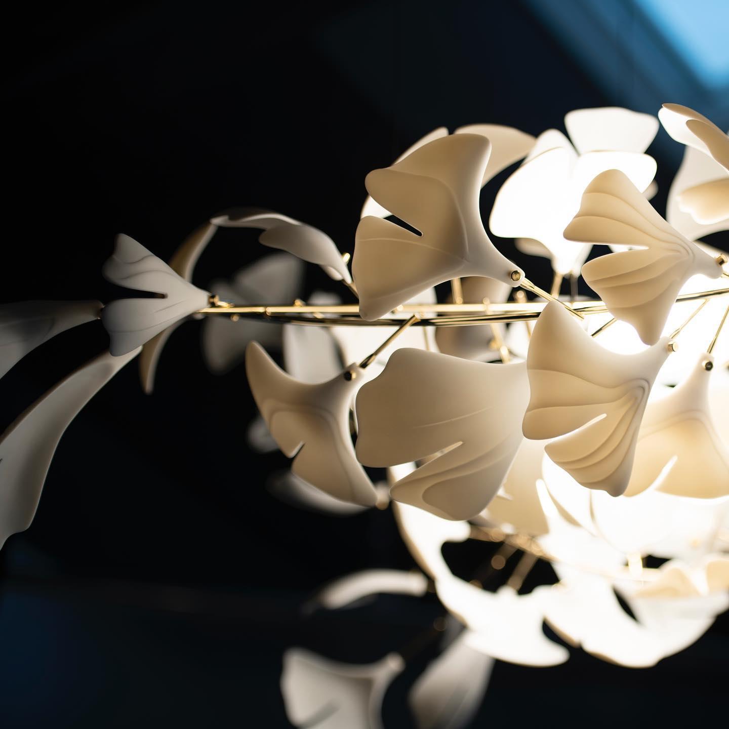 Gingko Ceramic Chandelier G - Nuvé
