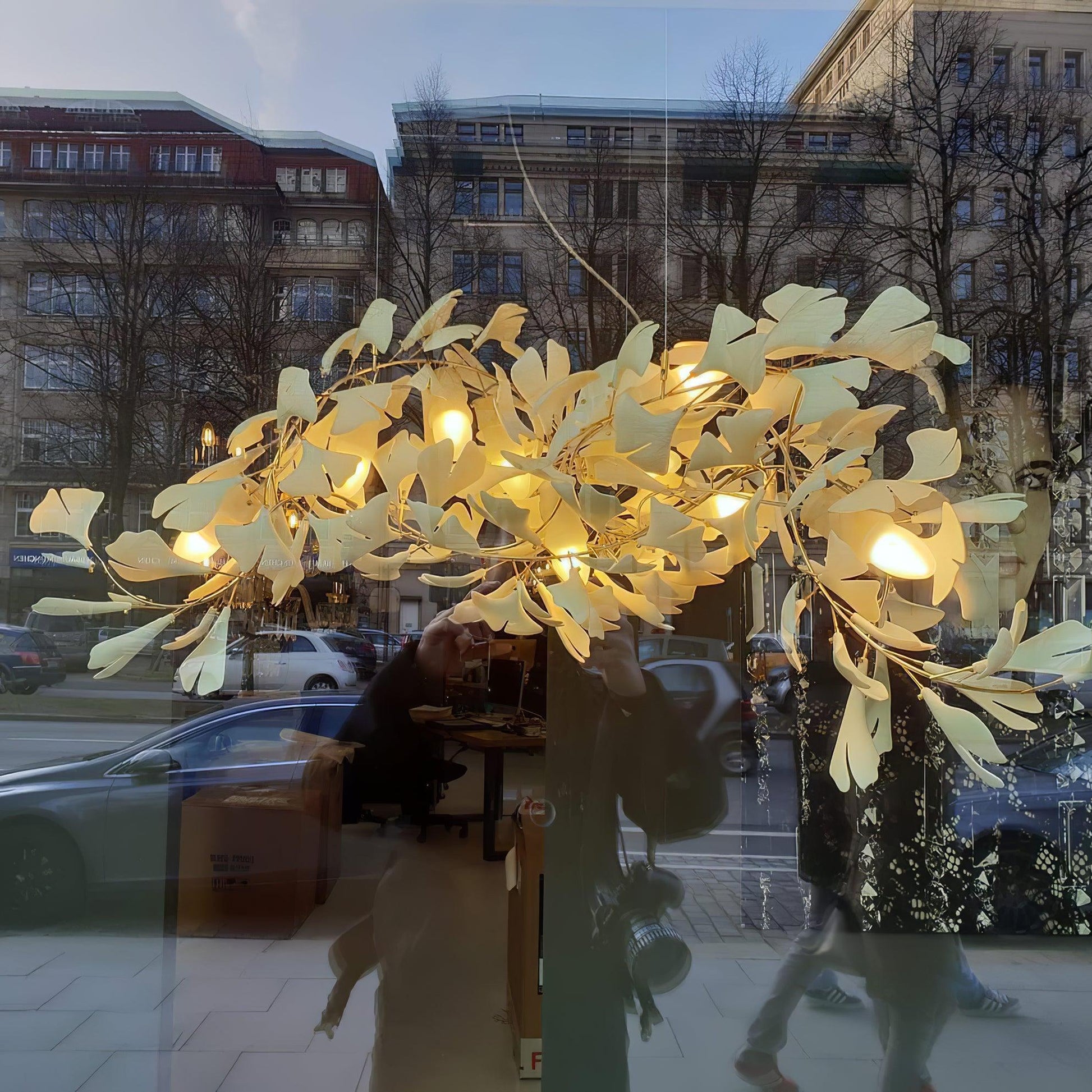 Gingko Ceramic Chandelier G - Nuvé