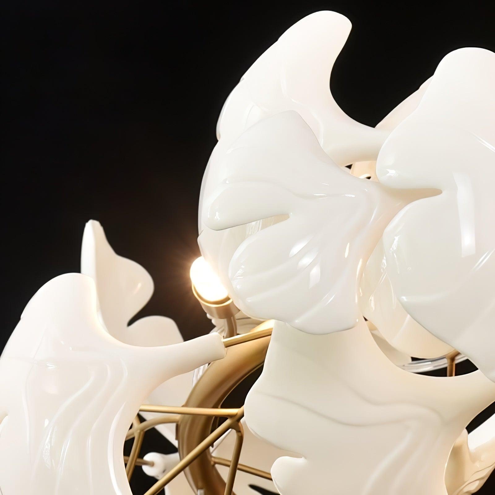 Gingko Ceramic Chandelier G - Nuvé