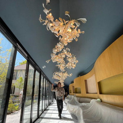 Gingko Ceramic Chandelier G - Nuvé