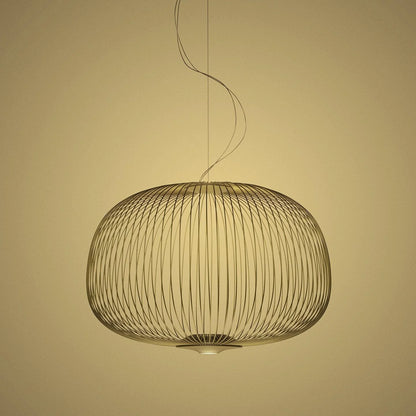 Lightweight Spokes Shaped Pendant Lamp